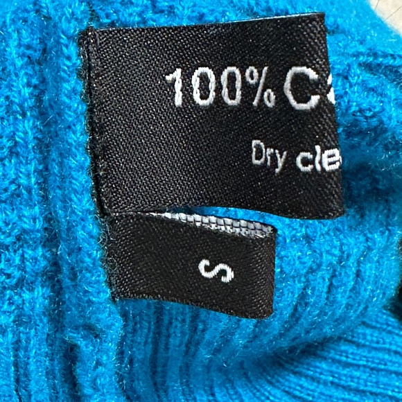 COPY - Gray Aspen Waffle Cashmere Sweater - Picture 6 of 7